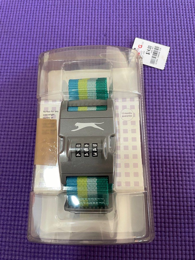 Slazenger Luggage Strap with Combination Lock