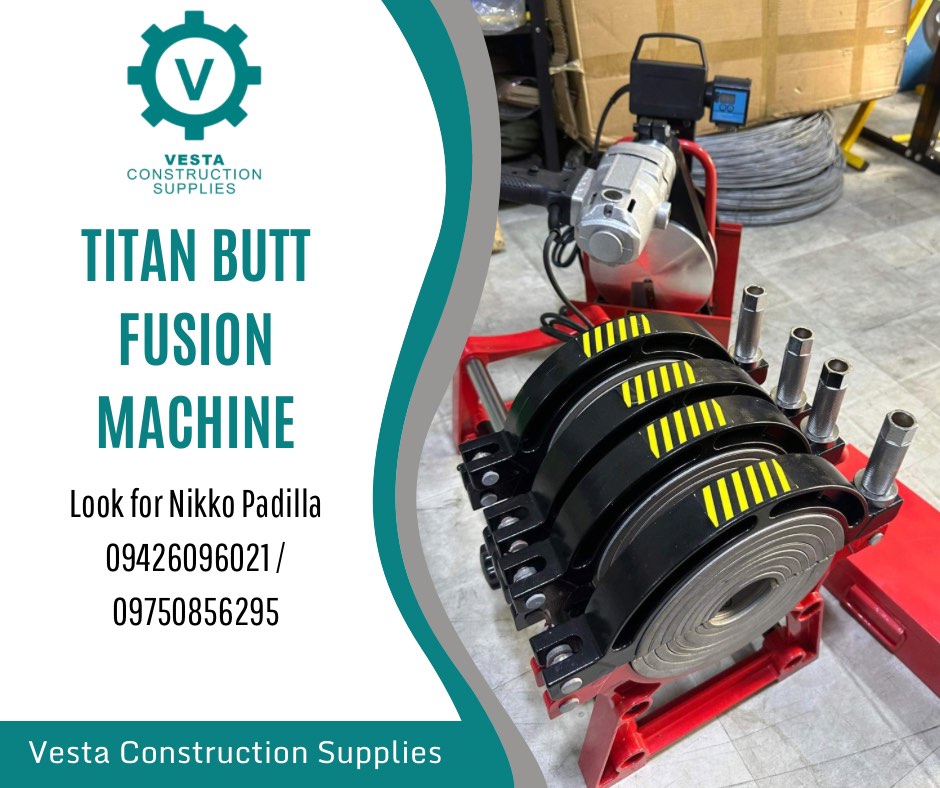 Tican Machine Titan Butt Fusion Machine, Commercial & Industrial, Construction Tools ...