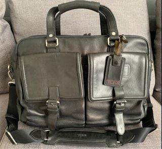Tumi Leather Townhouse Briefcase