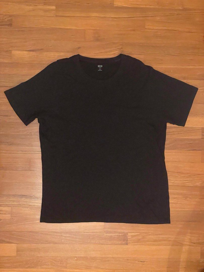 Uniqlo XL Supima Cotton Crew Neck Shirt, Men's Fashion, Tops