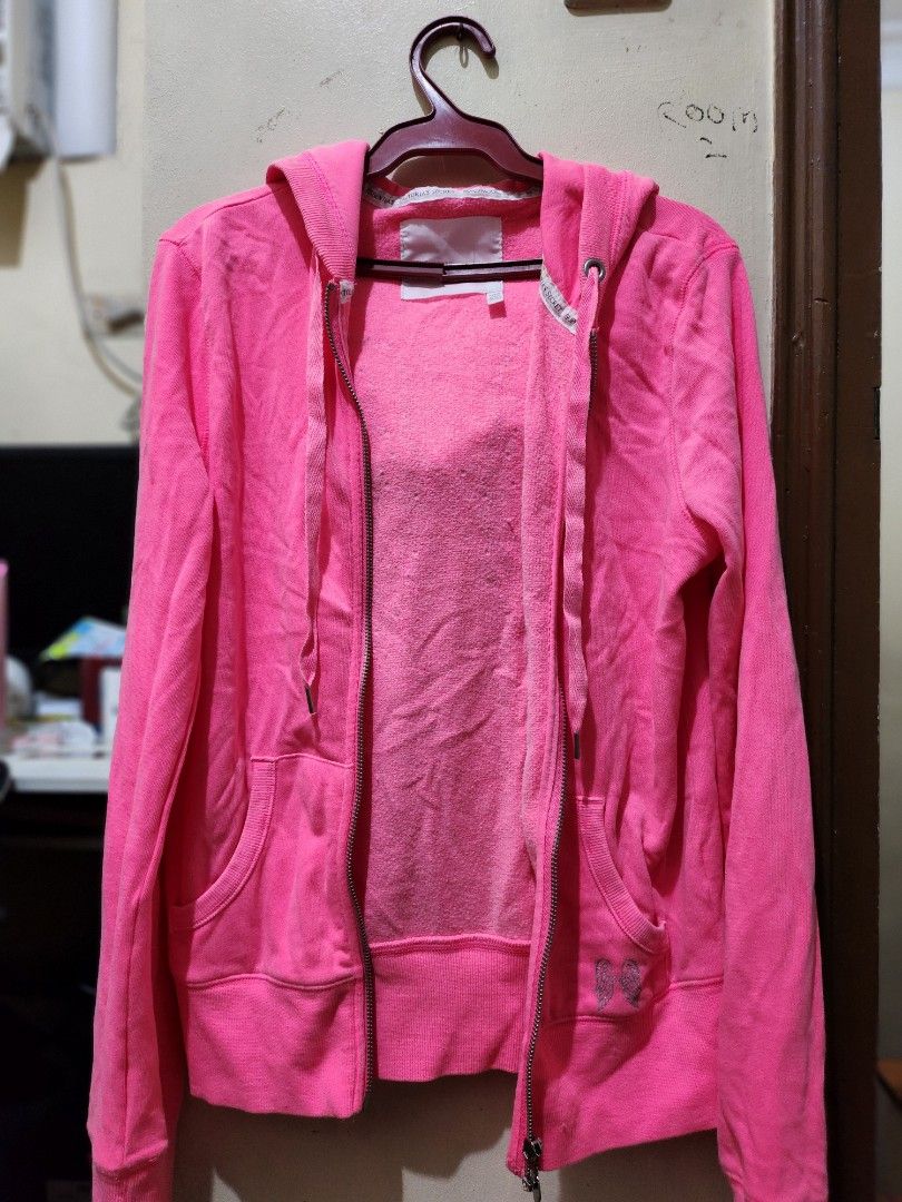 Victoria s Secret Hot Pink Jacket Women s Fashion Coats Jackets and Outerwear on Carousell