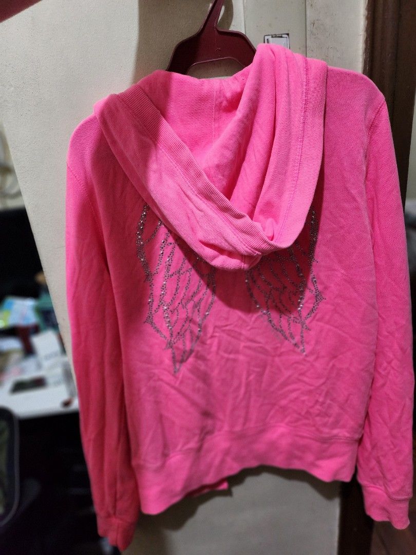 Victoria's Secret Hot Pink Jacket (Category: Coats, Jackets and Outerwear) located in Manila. Submitted by lld_loved (Listing ID 1296148151, Image 2). Description: .