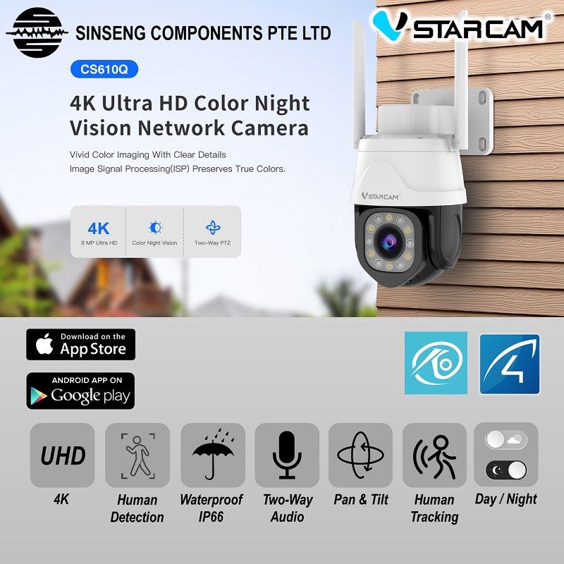VStarcam IP Camera/CCTV Camera Authorised Distributor [C26S - C24S ...