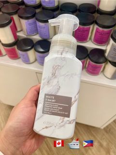 White T-shirt Gentle Hand soap