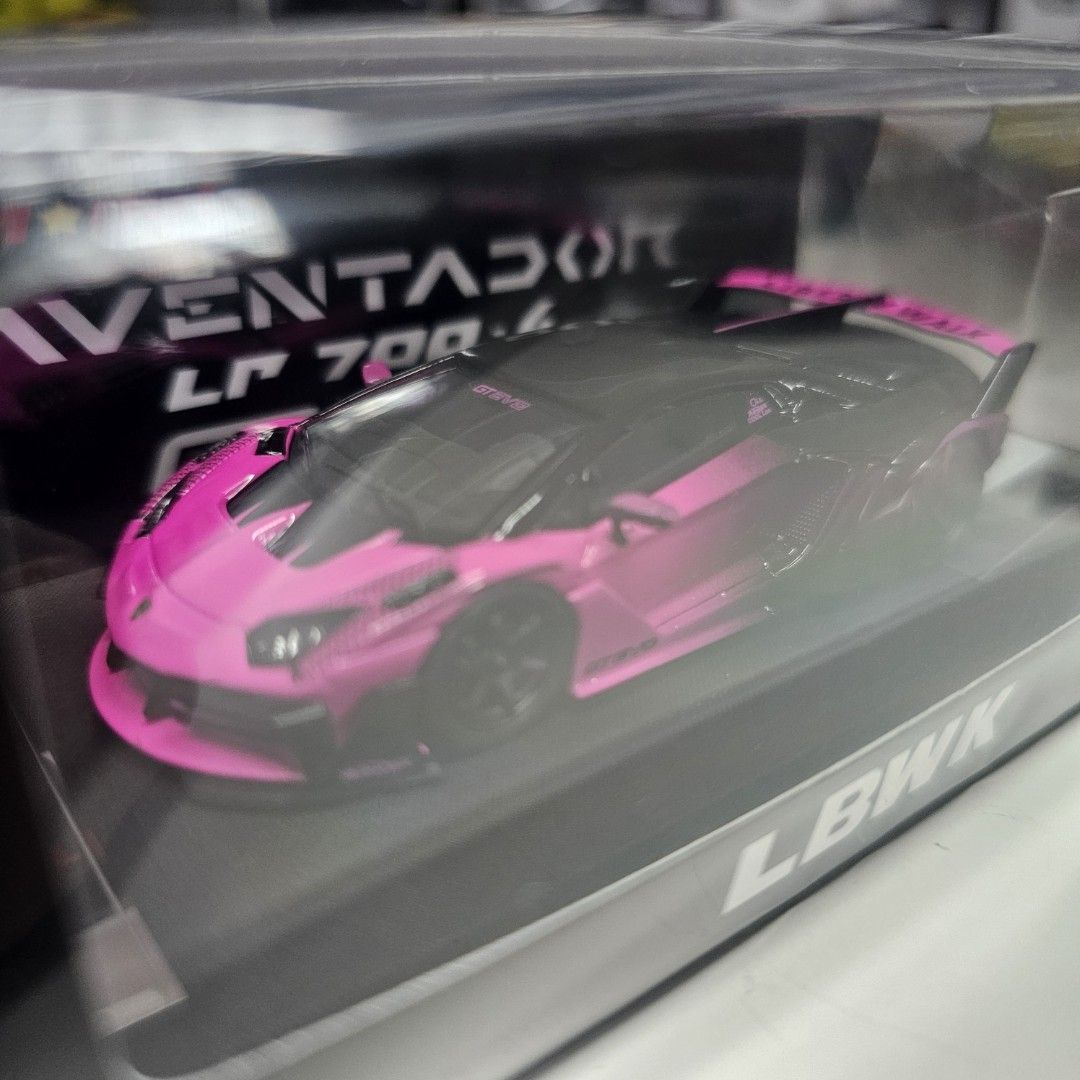 1/64 Star Model Lamborghini Aventador LBWK Sillouette Diecast Toy Car ...