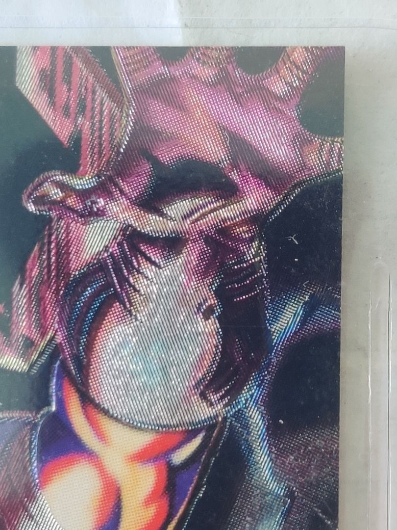 1995 Fleer Marvel Metal Galactus (Category: Raw Singles) located in Kawit. Submitted by ryuko.matoi (Listing ID 1297582805, Image 3). Description: 1995 Fleer Marvel Metal Galactus No reply means not interested No trade/swaps No reservation MOP - BDO & Cash Pick up location: Rosedale Residences, Barangay San Sebastian, Kawit Cavite..