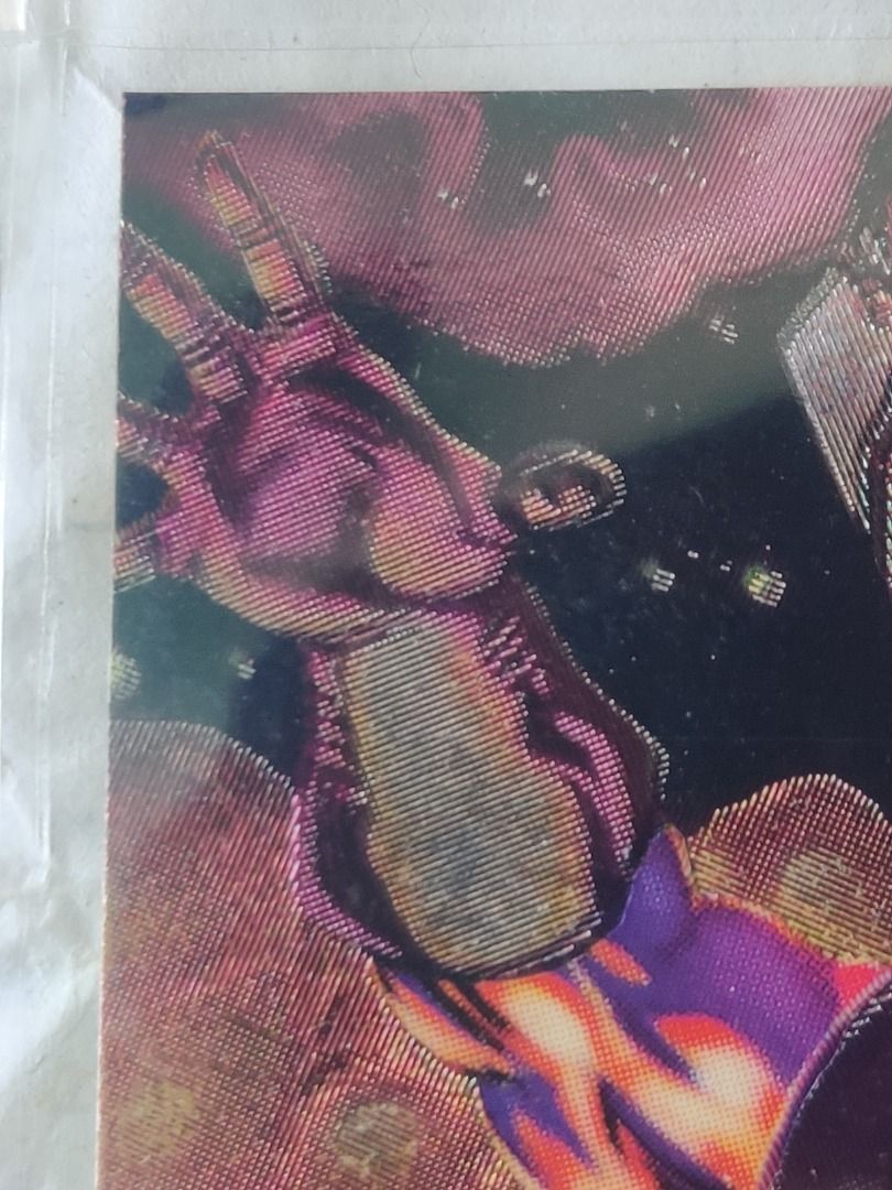 1995 Fleer Marvel Metal Galactus (Category: Raw Singles) located in Kawit. Submitted by ryuko.matoi (Listing ID 1297582805, Image 2). Description: 1995 Fleer Marvel Metal Galactus No reply means not interested No trade/swaps No reservation MOP - BDO & Cash Pick up location: Rosedale Residences, Barangay San Sebastian, Kawit Cavite..