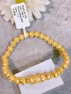 24K HongKong Gold piyao bracelet
