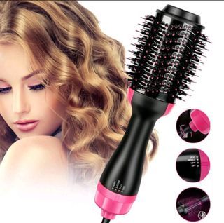 3 in 1 Hair Dryer and Volumizer Hot Air Brush Electricty Brush Dryer
