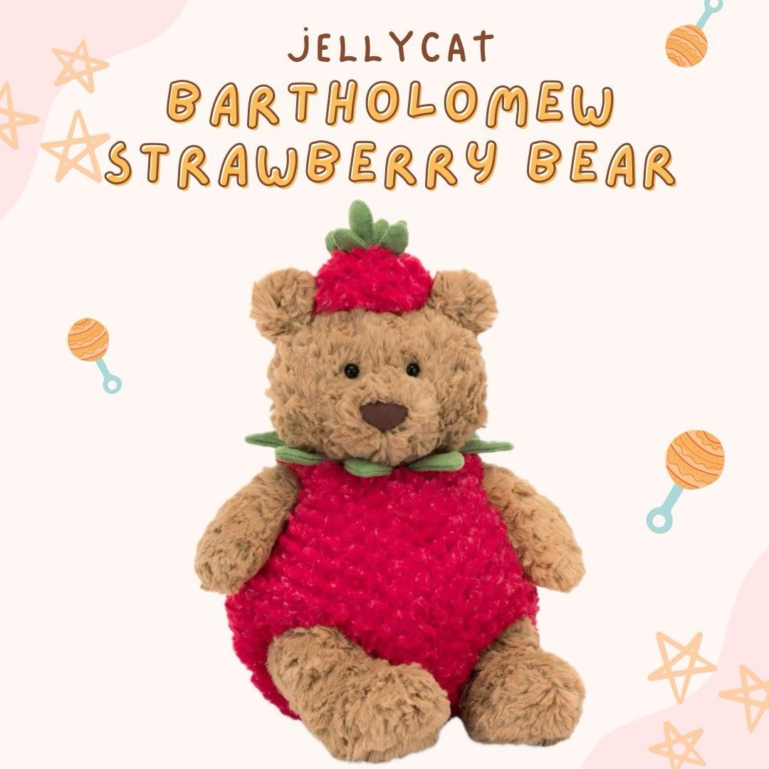 Bartholomew Bear Strawberry くま Bartholomew Bear Strawberry