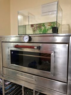 4-Tray Stainless Steel Oven w/ Stand and Bangka