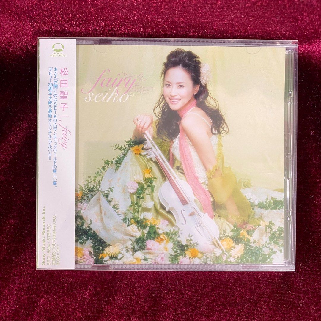 初回限定盤系列] Seiko 松田聖子-Fairy-2005年聖子出道25週年專輯，是 