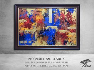 Abstract Painting "Prosperity and Desire 4"
