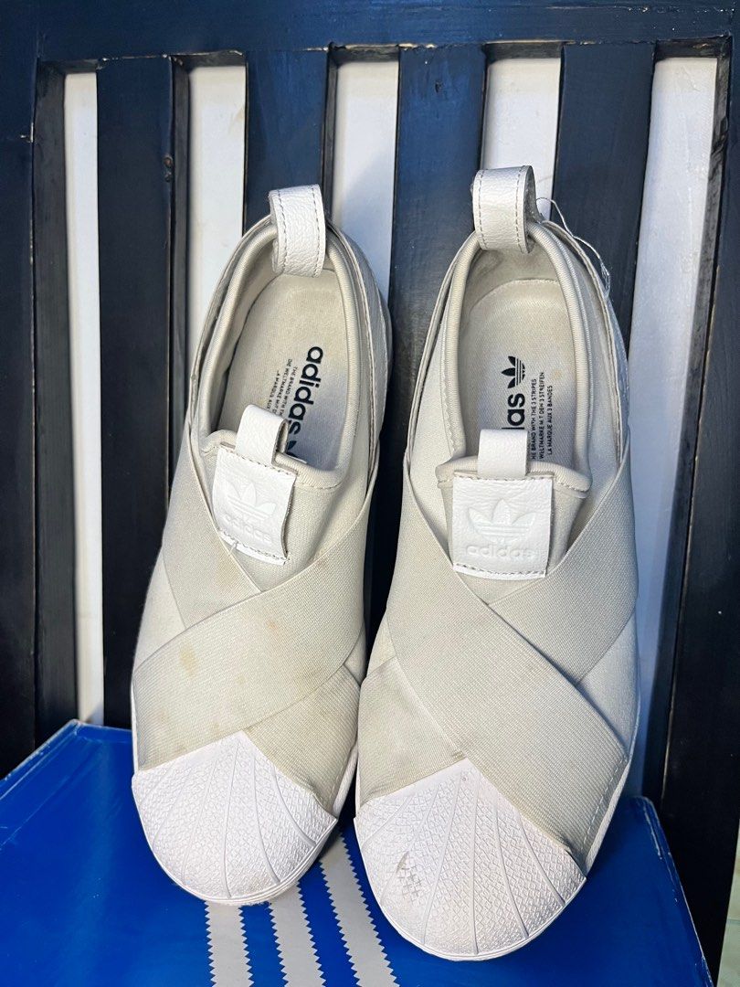 Superstar slip on grey singapore cheap