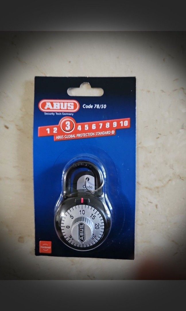Abus lock (Category: Everything Else) located in Singapore. Submitted by alprohazel (Listing ID 1297541824, Image 1). Description: brand new!.