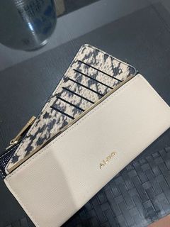 ALDO Wallet w/ extra card holder and coin purse zipper
