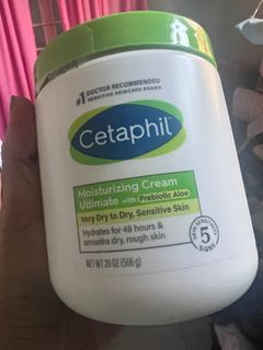 Authentic Made in USA Cetaphil Moisturizing Cream Ultimate with Prebiotic Aloe