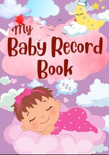 Baby health Book  Immunization / Health Record