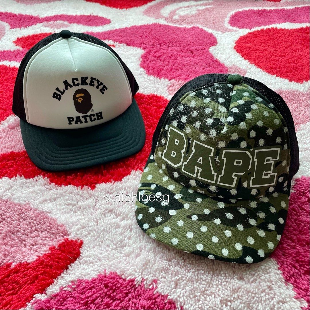 BAPE X JOSHUA VIDES MESH CAP, Women