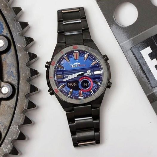 BNIB Casio Edifice ERA 110TR 2A Toro Rosso Honda 2018 Limited Edition Mobile Phones Gadgets Wearables Smart Watches on Carousell