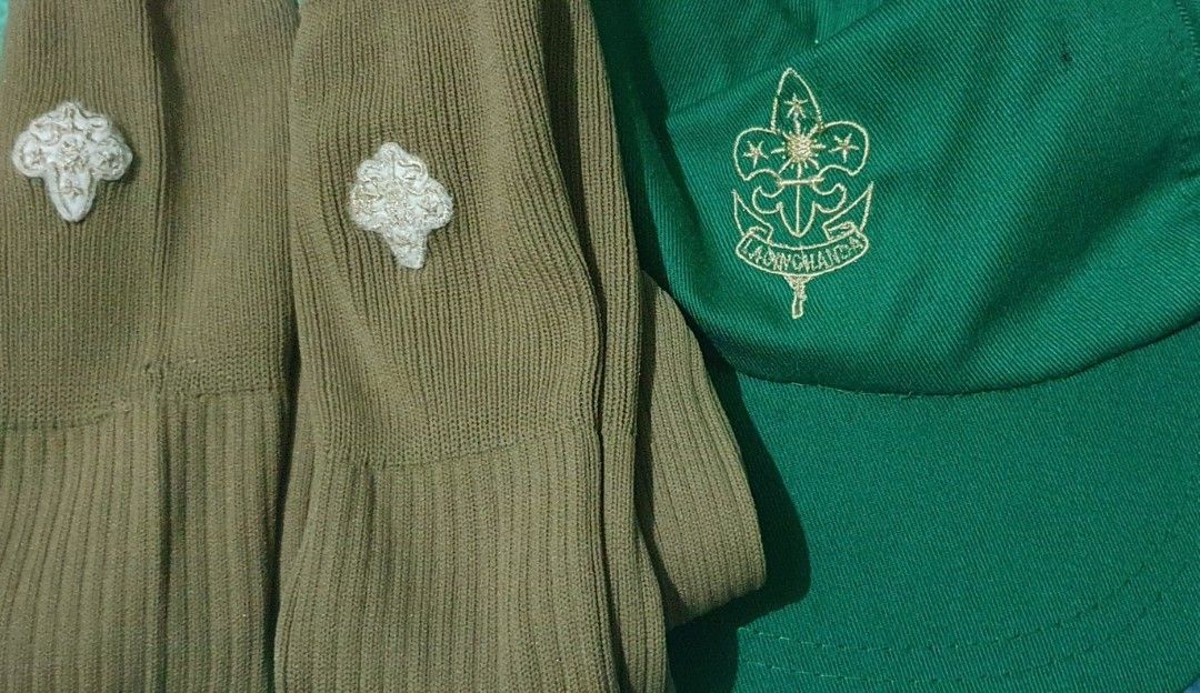 Boyscout Uniform Set (6 in 1) (Category: Sets & Coordinates) located in Makati City. Submitted by florentino21753 (Listing ID 1297570557, Image 2). Description: Boyscout uniform set (6in 1) Shirt (size 18, width 22x height 28 inch) Short (size 28, height 17inch) Sock, Belt, Handkerchief w/ carabao).