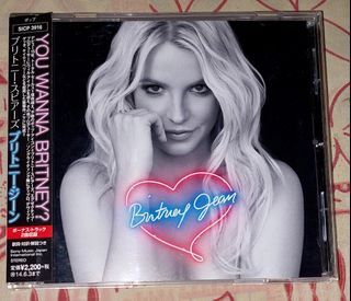 Britney Spears # Britney Jean Japan Press w/obi (M-Condition)