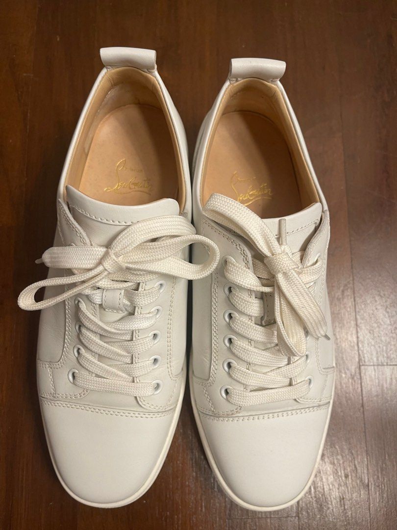 Louboutin white sneakers online