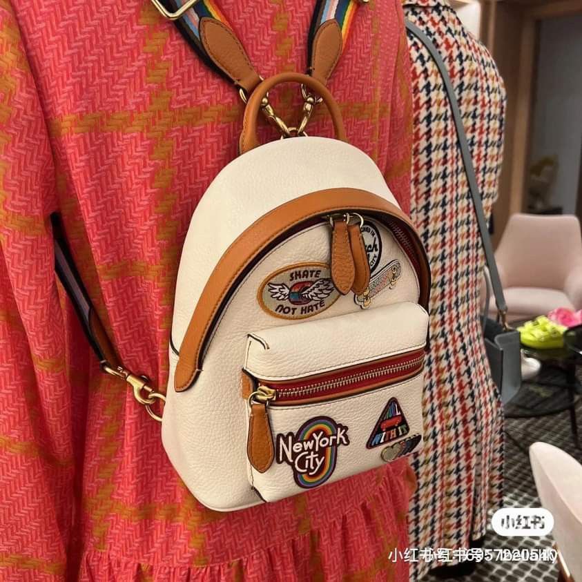 Coach Pride Patches Charter backpack, Women display picture 1