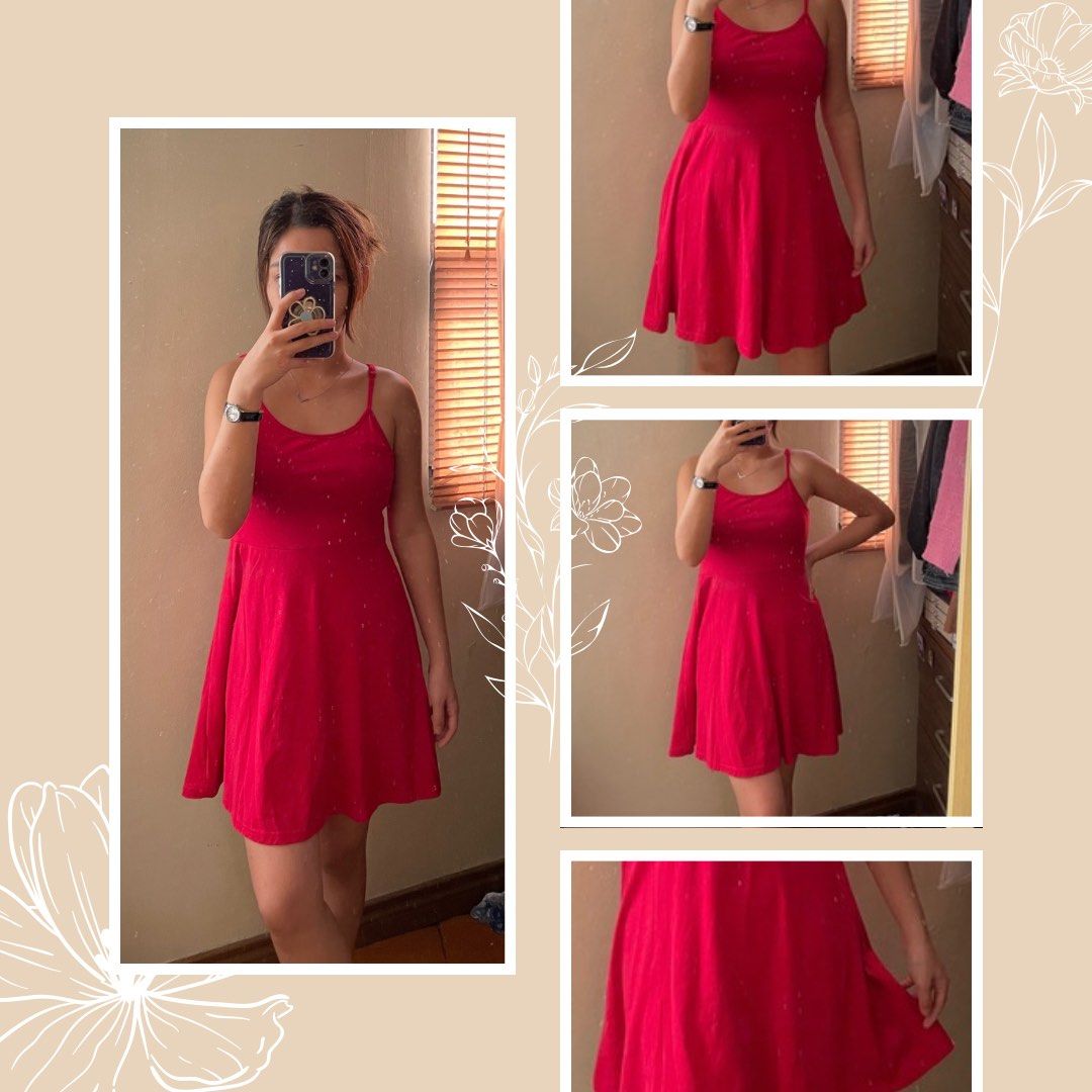 Cotton On Skater Dress Basic Cami Dress Mini Women s Fashion Dresses Sets Dresses on Carousell