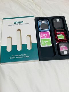 🏷️DISCOUNTED PRICE🏷️  iWatch 40mm Cases Front and Back 4 Cases  ‼️2 missing cases 4/6‼️ 🙌as is🙌  OUR PRICE ₱200 ONLY!  #epicogiftshop #iwatchcase  🖤🤍