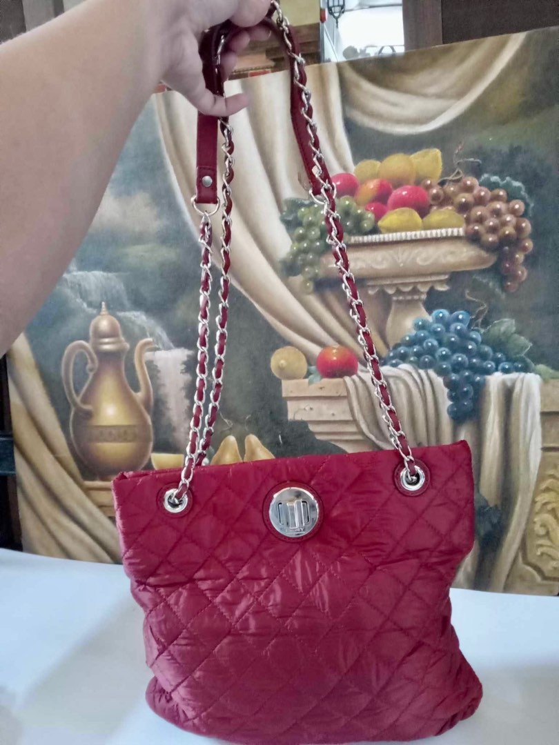 DKNY quilted nylon bag Luxury Bags Wallets on Carousell