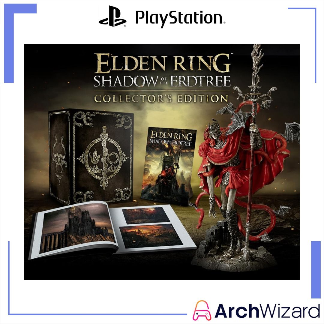 Elden Ring Shadow of the Erdtree Collector Edition - Role Playing Game Souls  Game 🍭 Playstation 5 Game - ArchWizard, Video Gaming, Video Games,  PlayStation on Carousell