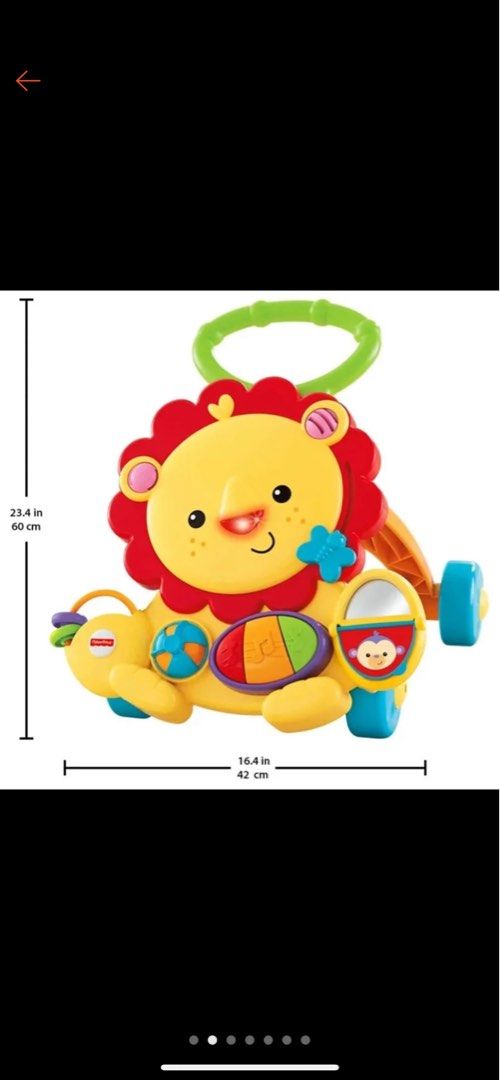 Fisher price lion walker discount