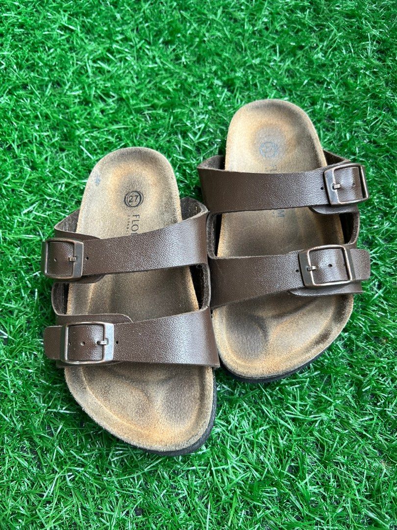 Floresheim toddler sandals (Category: Babies & Kids Fashion) located in Quezon City. Submitted by med_emoiselle (Listing ID 1297539125, Image 1). Description: Needs sole repair Size eu 27.