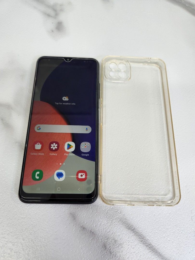 Galaxy A22 5g 128gb 6g ram (Category: Samsung) located in San Juan City. Submitted by tanexsulla42 (Listing ID 1297616012, Image 2). Description: We accept trade in Credit card / Home Credit Shipping Meet ups / Delivery Fb page: Ashley & Lyn.