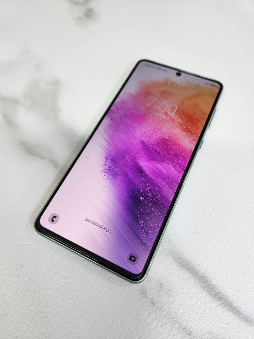 Galaxy A73 5g 128gb 8g ram Green (Category: Samsung) located in San Juan City. Submitted by tanexsulla42 (Listing ID 1297616865, Image 3). Description: We accept trade in Credit card / Home Credit Shipping Meet ups / Delivery Fb page: Ashley & Lyn.