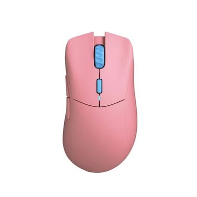GLORIOUS MODEL D PRO FLAMINGO WIRELESS GAMING MOUSE WITH SOLID SHELL ...