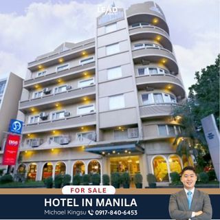 GOOD DEAL Lot For Sale Hotel in Ermita Manila near US Embassy and Robinsons Place Manila hotel for sale