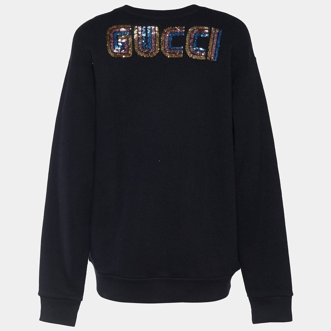 Gucci sequin sweatshirt cheap