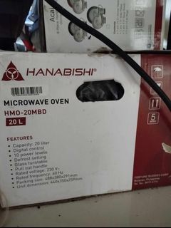 Hanabishi Microwave Oven HMO-20MBD 20L