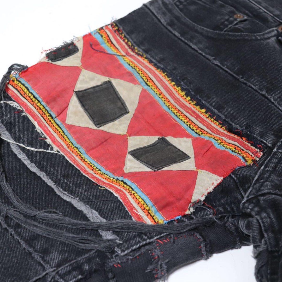 UNDERCOVER ×HECTIC 03SS SCAB期 パッチワークキャップ