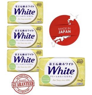 Japan Kao White Soap 130g Citrus Scent (3bars/pack)