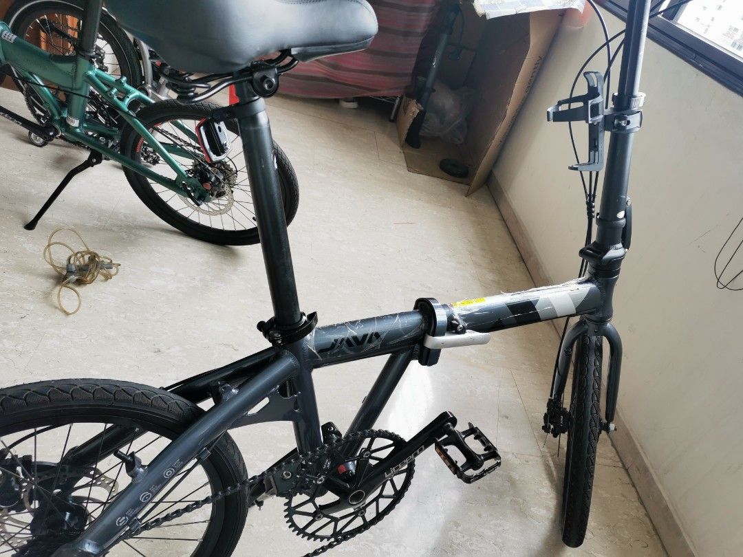 Java TT7 (Category: Bicycles) located in Singapore. Submitted by goodoitems (Listing ID 1297551387, Image 1). Description: Java TT7 Recently tuned and service in April Upgraded Litepro crankset 53T Shimano Revoshift 7 speed Very clean bike Plastic protective still on Self collect at bedok reservoir.