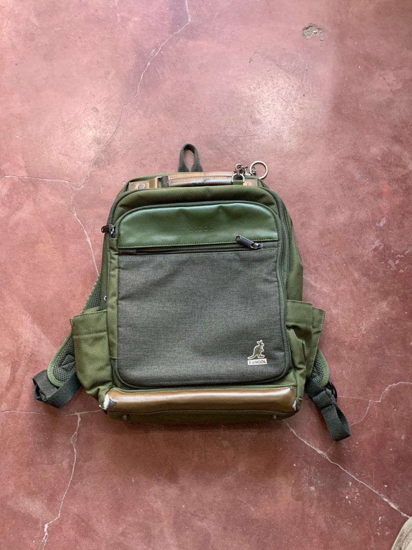 Kangol Backpack (Category: Backpacks) located in General Trias. Submitted by zrchustle.604 (Listing ID 1297597757, Image 1). Description: Check the pic sa issue.
