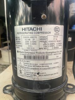 Koppel VRF Compressor (Hitachi Brand - Inverter and Fix) and Fan Motor