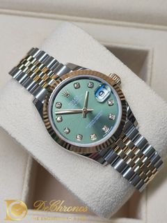Rolex Datejust 31 Green Diamond Collection item 1