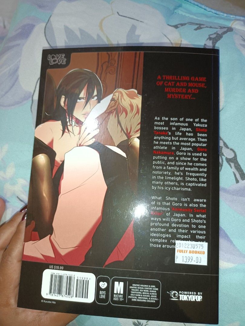 Love Murder Basketball BL Book Volume 1 (Category: Storybooks) located in Bolinao. Submitted by shayne_0215 (Listing ID 1297595068, Image 2). Description: Good as Brand New, Comes with Original Packaging Tinanggal lang Yung plastic seal Paperback MOP: GCASH.