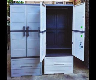 Megabox Wardrobe Cabinet with 2 Drawers (MG-186)
