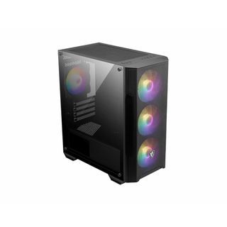 MSI MAG Forge M100A mATX Tower Gaming Desktop Casing PC Case | MESH AIR Design | 4 RGB Fans
