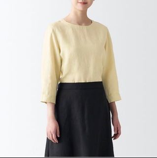 MUJI linen  blouse